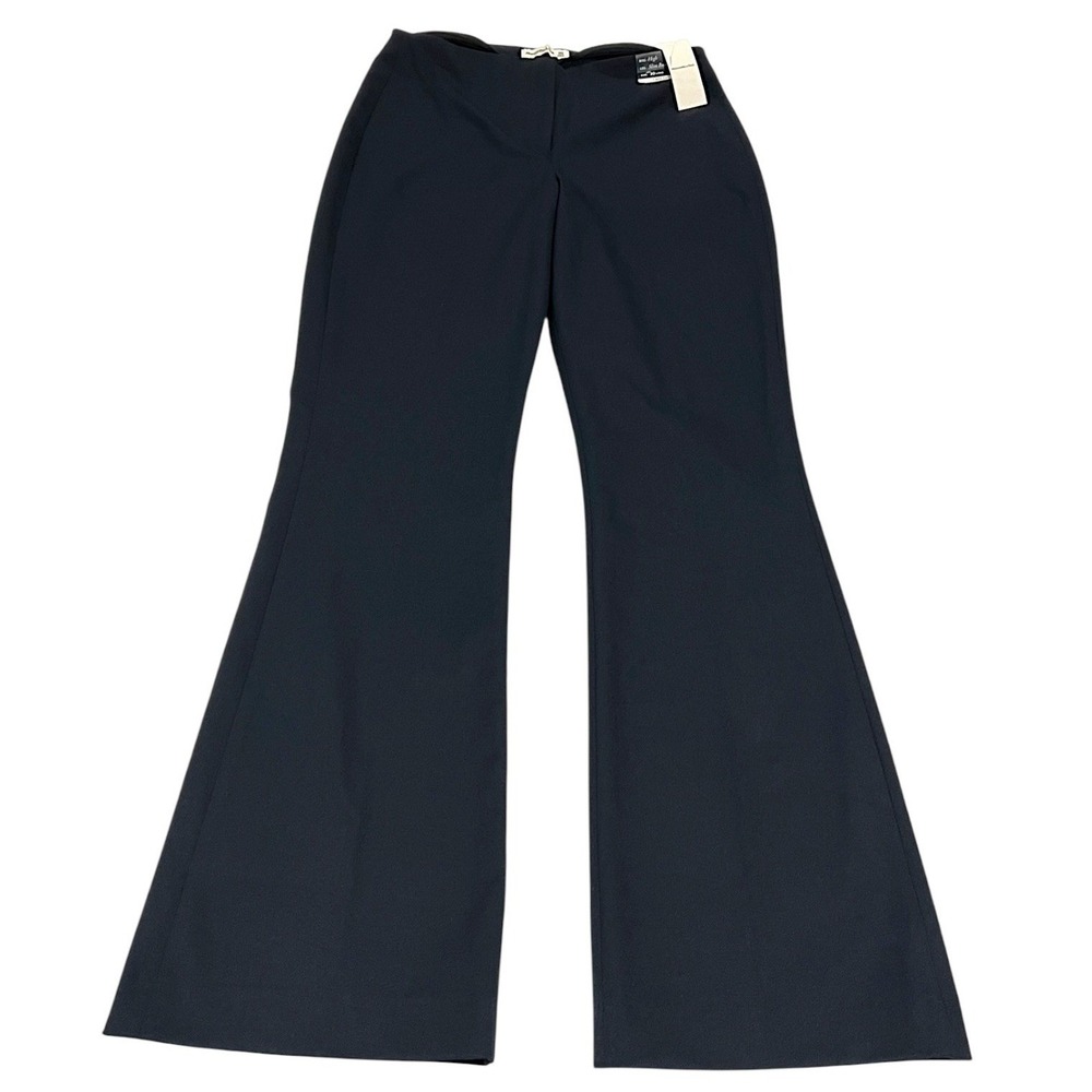 NWT Abercrombie‎ & Fitch Curve Love High Rise Slim Boot Dress Pants Navy 30L